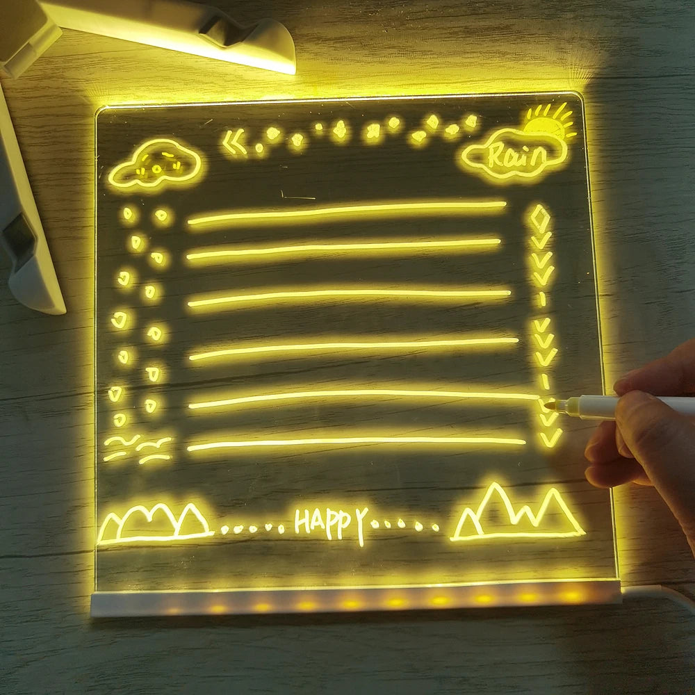 GlowNote Personalized LED Message Board