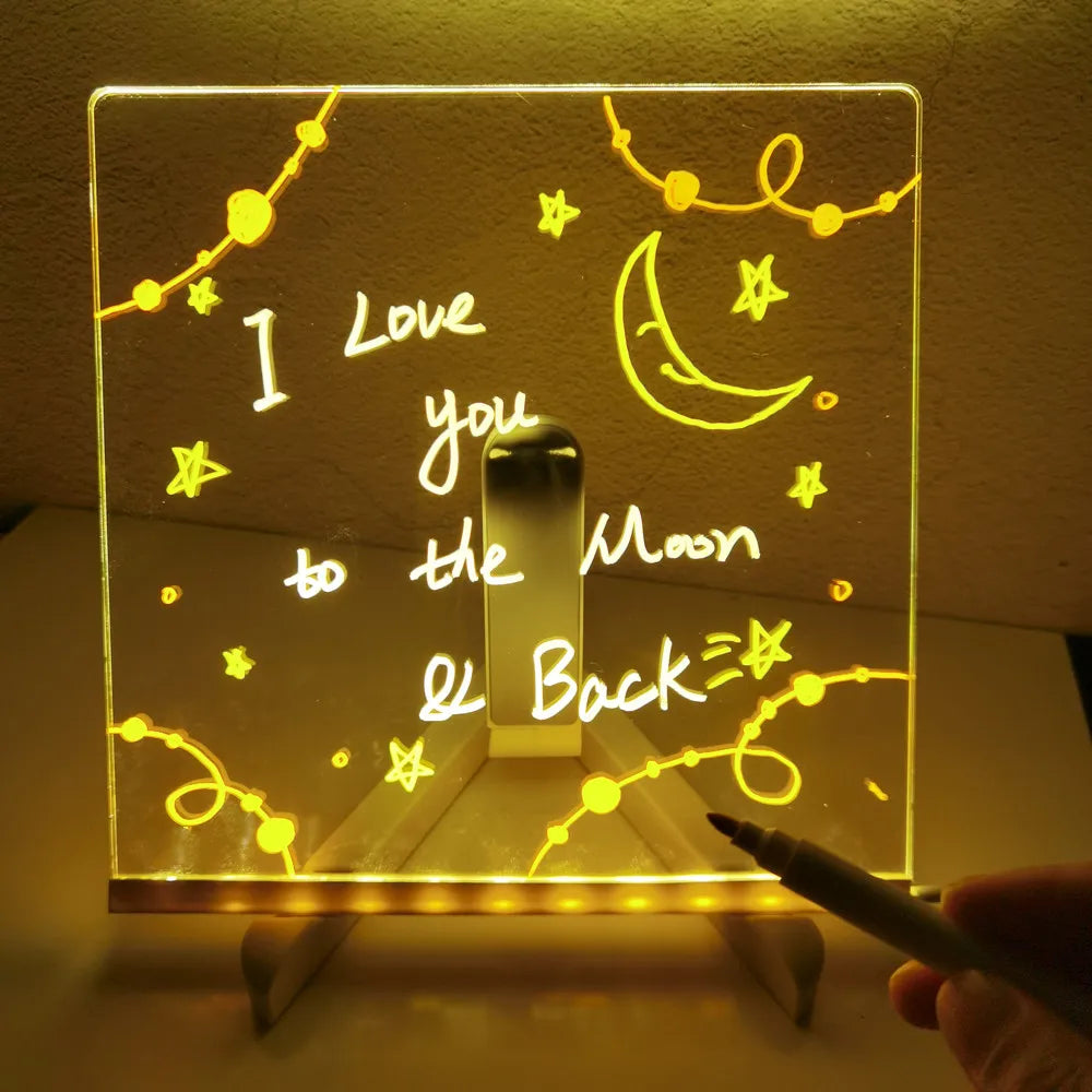 GlowNote Personalized LED Message Board