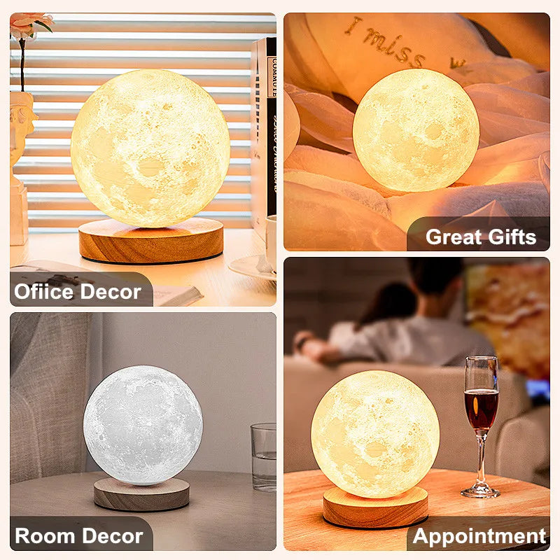 LunarGlow 3D Moon Lamp