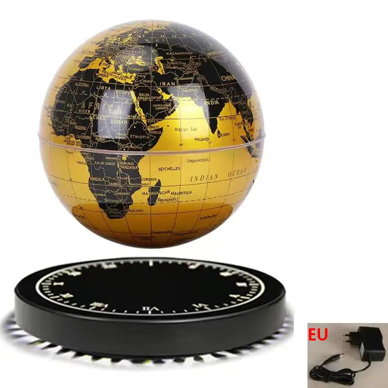 Magnetic Levitation Globe 3D Luminous Rotating Night Light